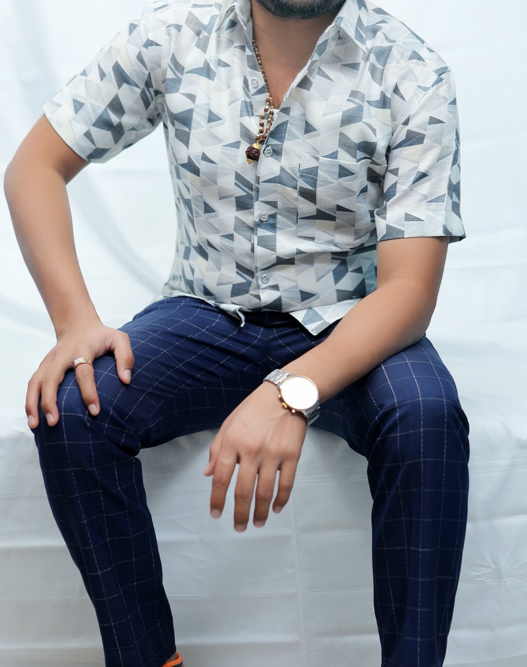 Cotton Midweight Crewneck Shirt