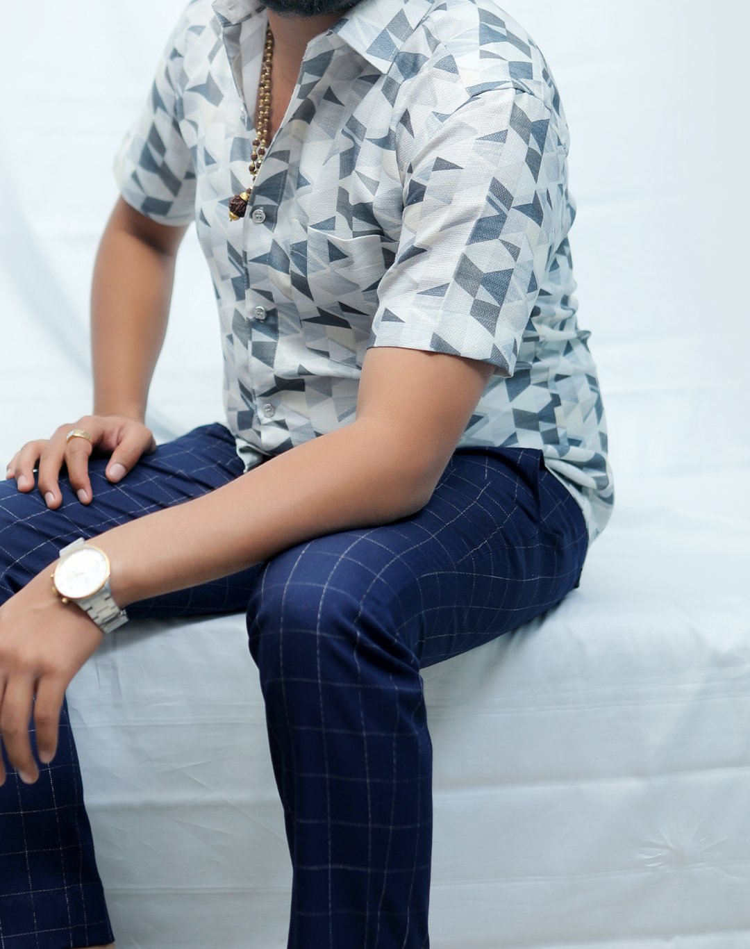 Cotton Midweight Crewneck Shirt