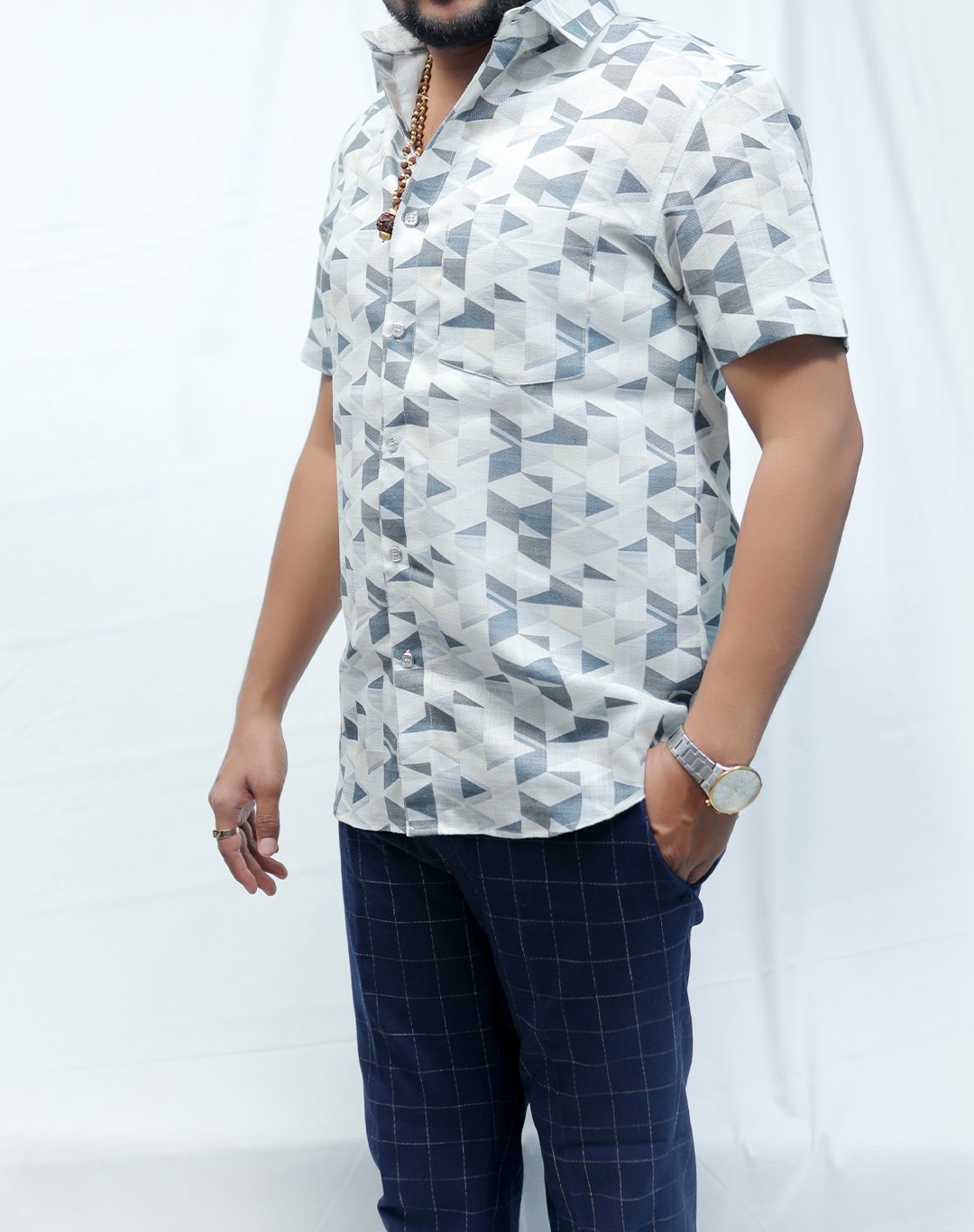 Cotton Midweight Crewneck Shirt