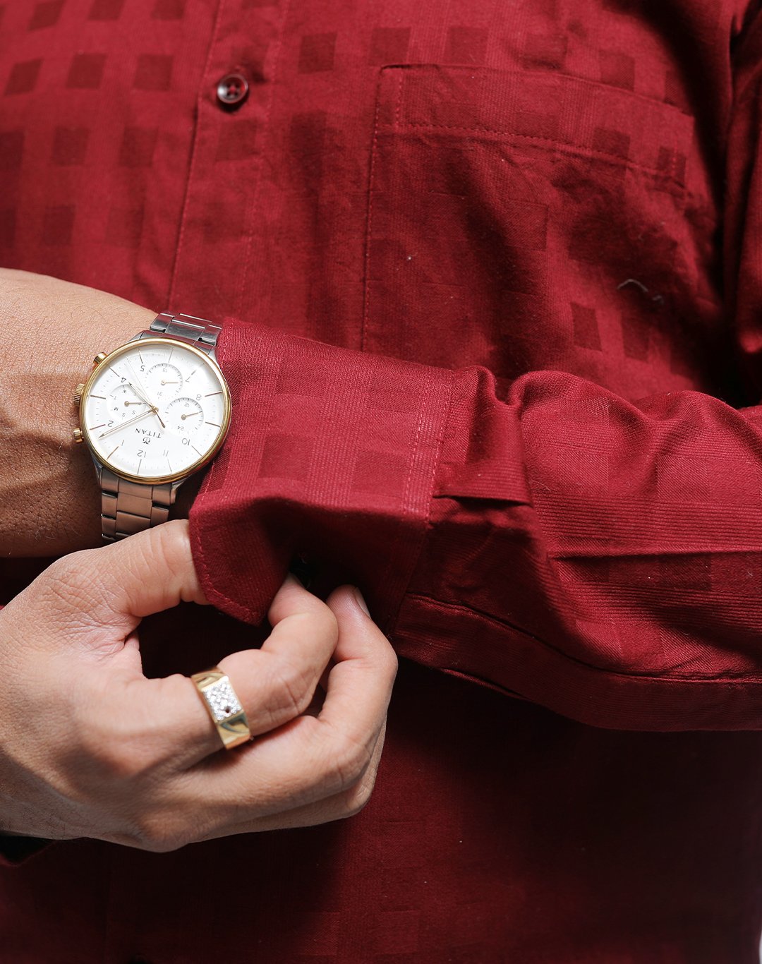 Men's Comfort Stretch Straight Fit Shirt