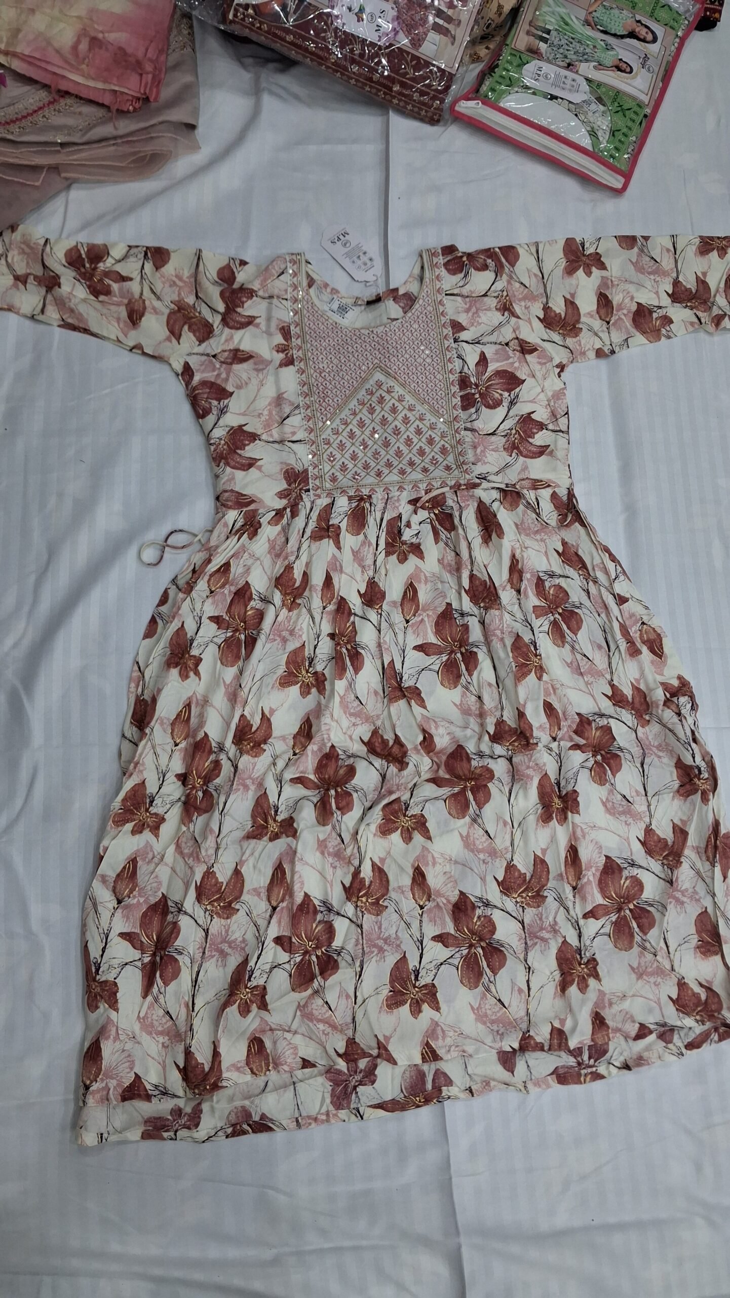 Women's Kurti - Cream Color