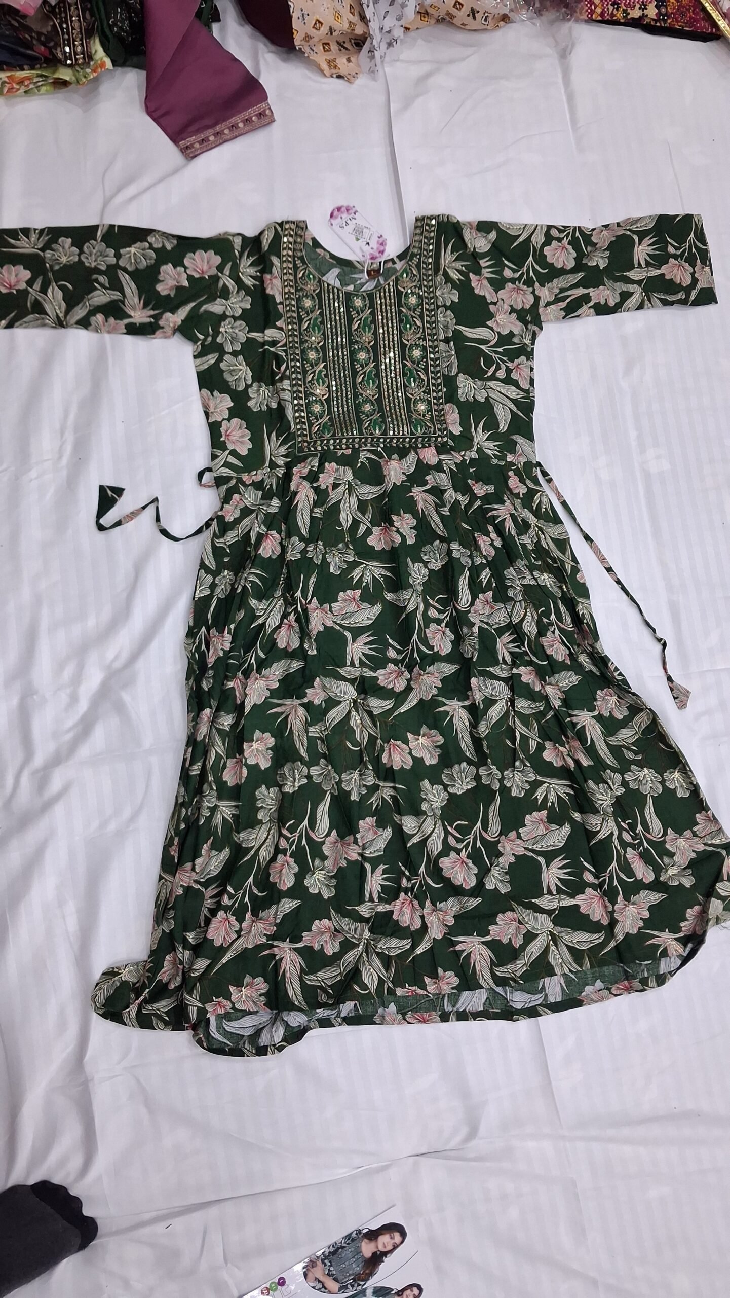 Women's Kurti - Dark Green