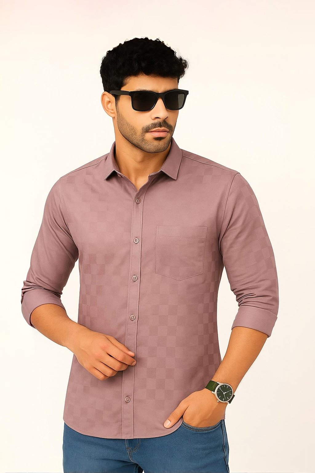 Men’s Formal Printed Shirt
