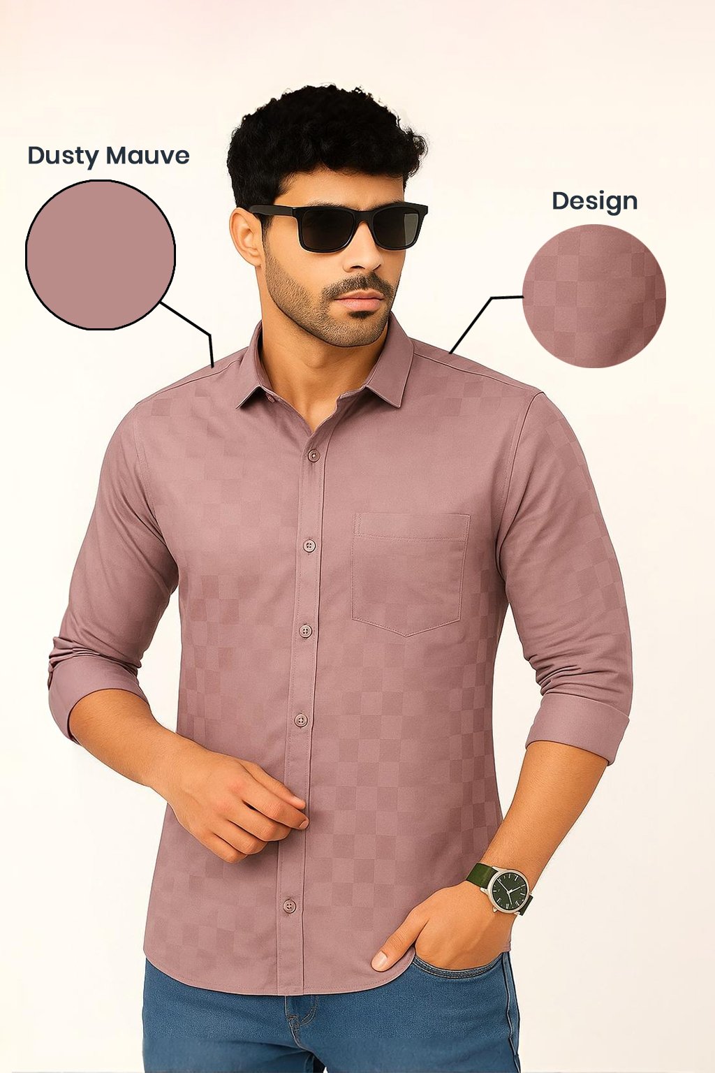 Men’s Formal Printed Shirt