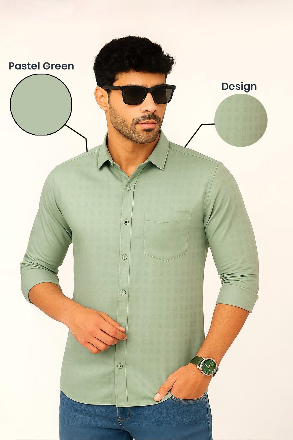 Men’s Formal Printed Shirt