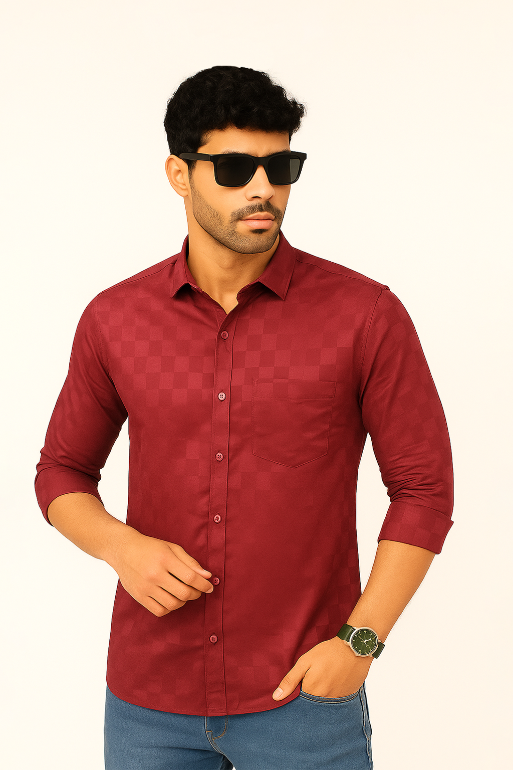 Men’s Formal Printed Shirt