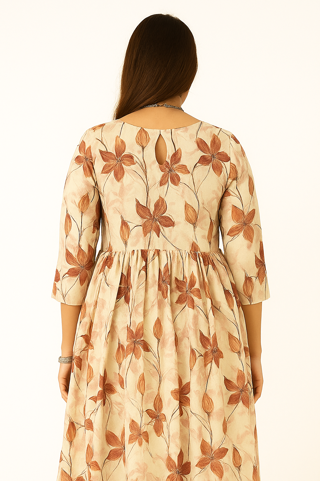 Women's Kurti - Cream Color