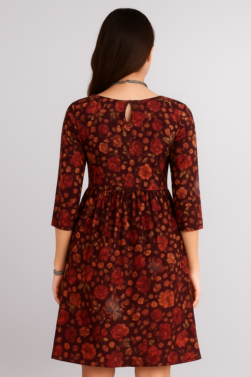 Women's Kurti - Brown